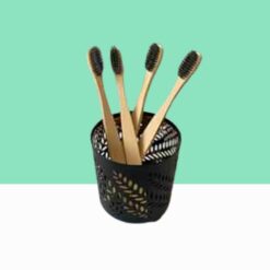 Bamboo Toothbrush with Charcoal Bristles
