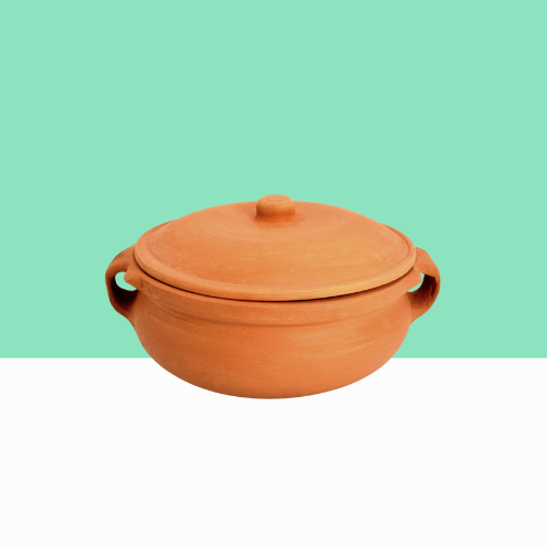 Clay Curry Pot with lid