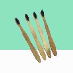 Neem Toothbrush with Charcoal Bristle